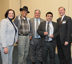 Holy Cross Hospital staff and members of the community united at the Shine a Light on Lung Cancer event on Nov. 10