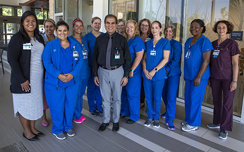 Some members of the Holy Cross Germantown Hospital Stroke Team