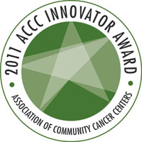 The award will be presented at ACCC's 28th National Oncology Conference in Seattle, October 19-22, 2011